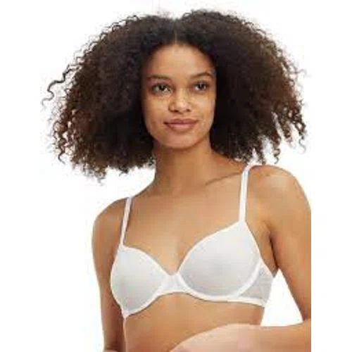 Calvin Klein Sheer Marquisette Lace Lightly Lined Demi Bra