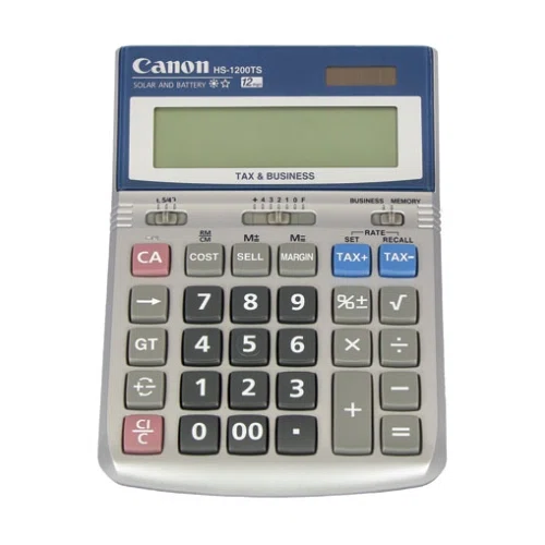 Canon HS-1200TS Portable Display Calculator