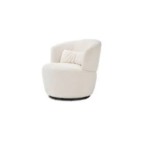 Castlery Amber Boucle Swivel Chair