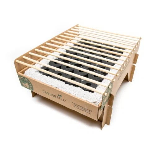 CasusGrill Biodegradable Bamboo Grill