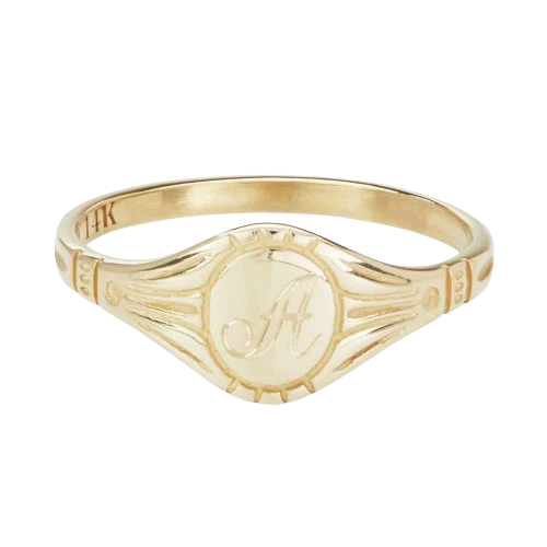 Catbird Grand Cygnet Gold Ring