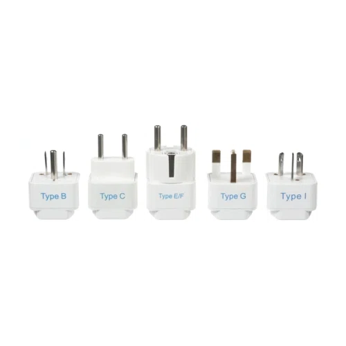 Ceptics International Travel Adapter Plug Set 5 pcs GP-5PK