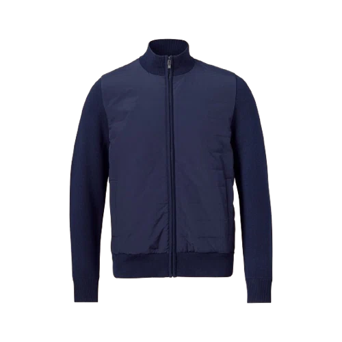 Charles Tyrwhitt Merino Padded Funnel Neck Jacket