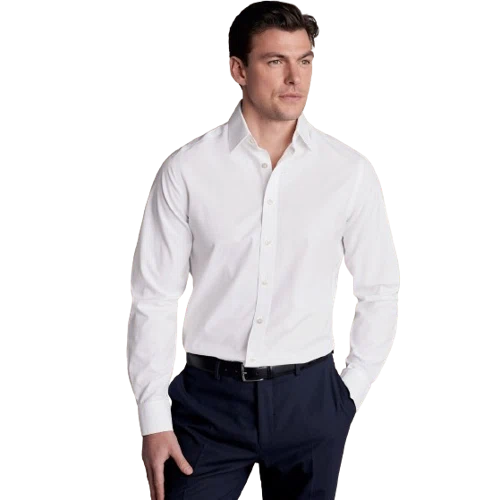 Charles Tyrwhitt Non-Iron Poplin Shirt