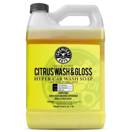 Chemical Guys Citrus Wash And Gloss Concentrated Ultra Premium Hyper Wash And Gloss