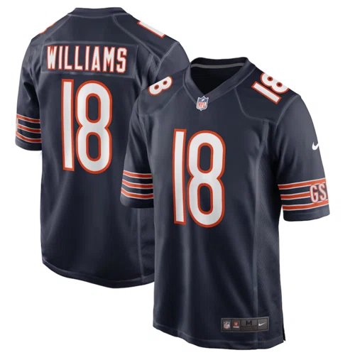 Chicago Bears Men's Nike Caleb Williams Jersey