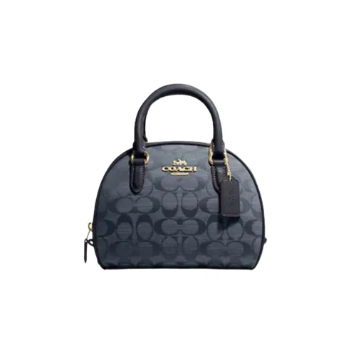 Coach Sydney Satchel In Signature Chambray