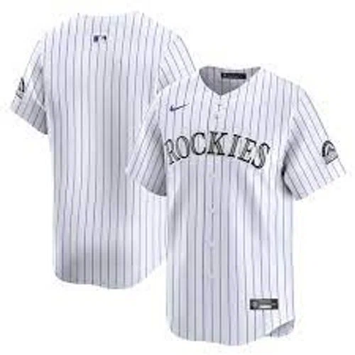 Colorado Rockies Men's Nike White Home Limited Jersey