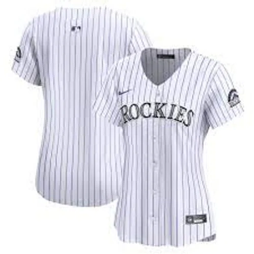 Colorado Rockies Women's Nike White Home Limited Jersey