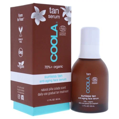 Coola Organic Sunless Tan Anti-Aging Face Serum