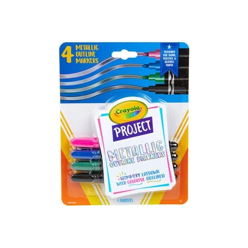 Crayola Metallic Outline Markers