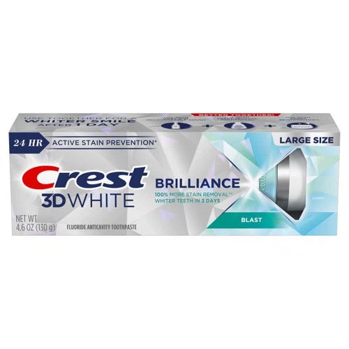 Crest 3D White Brilliance Blast Whitening Toothpaste