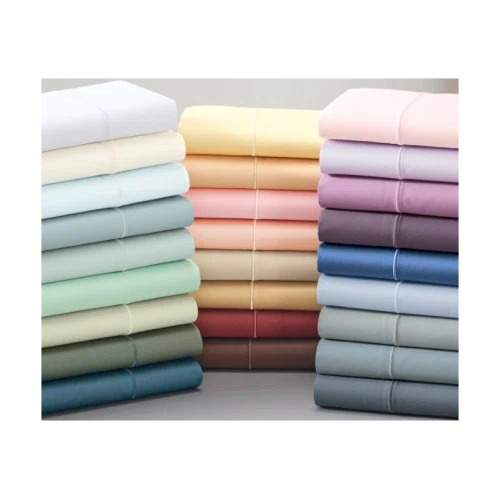 Cuddledown 400 Thread Count Solid Sateen Flat Sheet