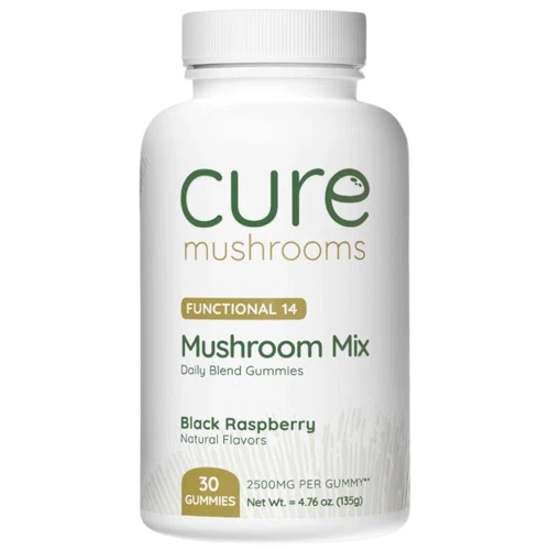 Cure Mushrooms 14 Mushroom Blend Gummies