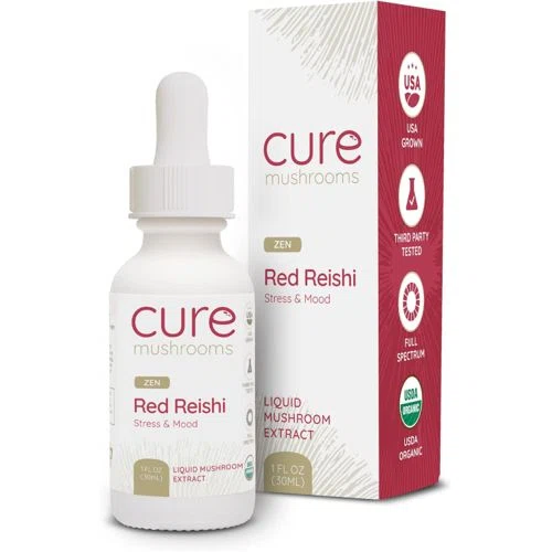 Cure Mushrooms Red Reishi Mushroom