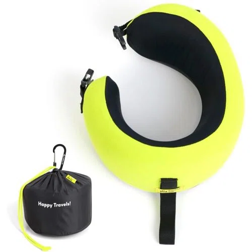 Cushion Lab Ergonomic Travel Pillow