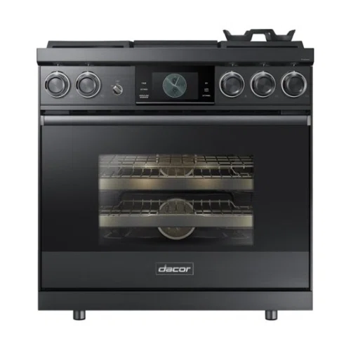 Dacor Contemporary 4.8 Cu. Ft. Freestanding Dual Fuel Four Part Pure Convection Range