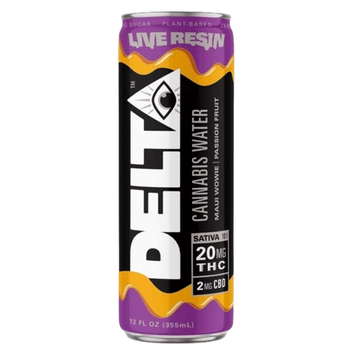 Delta Cannabis Water Passion Fruit
