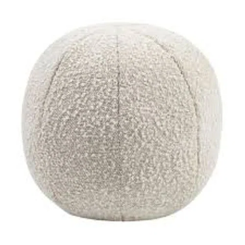 Domani Home Natural Boucle Ball Accent Pillow
