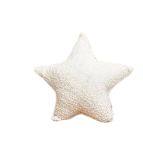 Domani Home Teddy Boucle Star Pillow