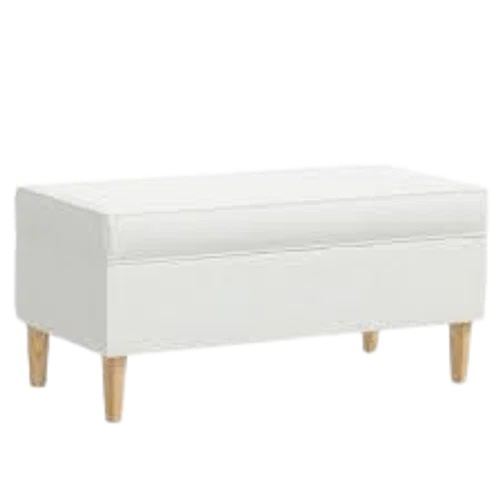 Dormify Boucle Storage Bench