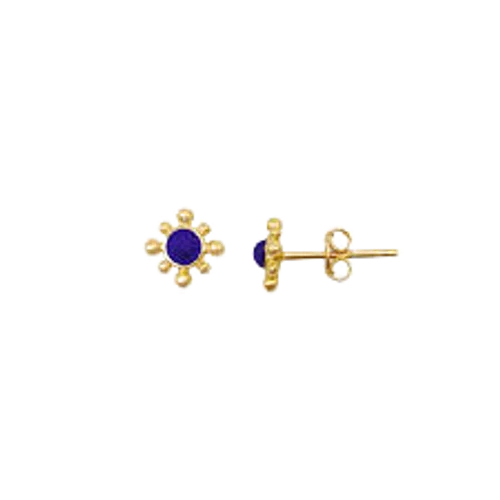 Doviana Lapis Lazuli Stud Earrings