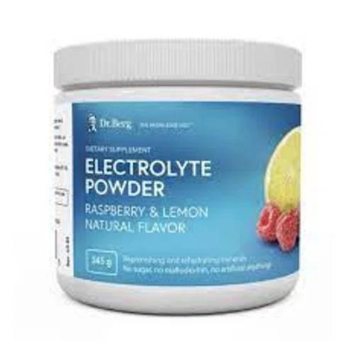 Dr. Berg Electrolyte Powder Raspberry & Lemon Flavor