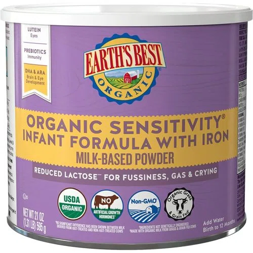 Earth's Best Organic Sensitivity Infant Formula