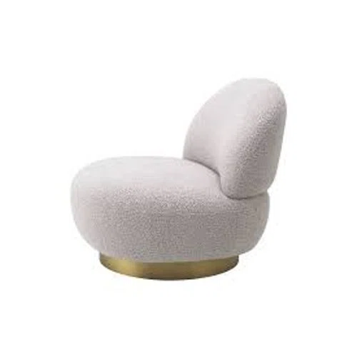 Eichholtz Miami Boucle Accent Swivel Chair 