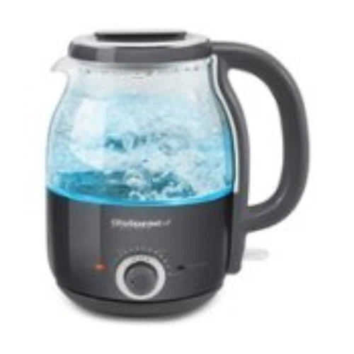 Elite Gourmet 1.2L Glass Teakettle