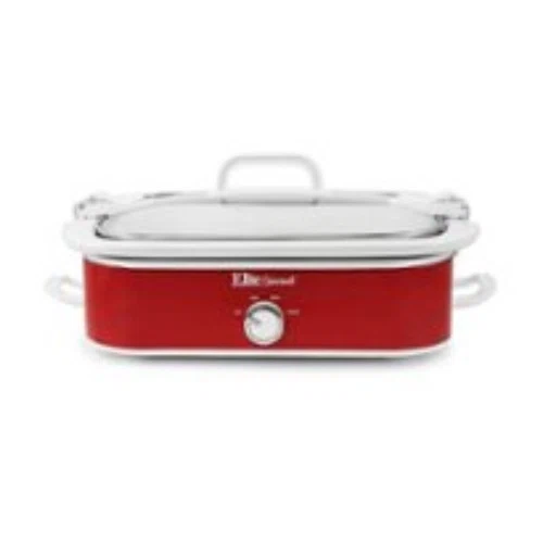 Elite Gourmet 3.5Qt. Slow Cooker With Locking Lid