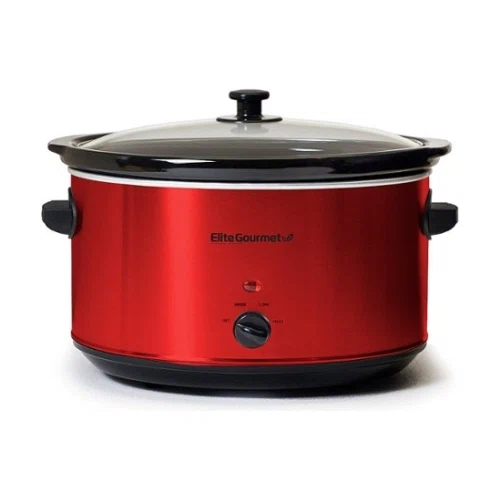 Elite Gourmet 8.5Qt. Stainless Steel Slow Cooker