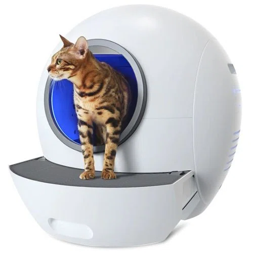 Els Pet Spaceship Self Cleaning Litter Box