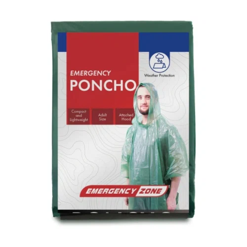 Emergency Zone Adult Emergency Poncho