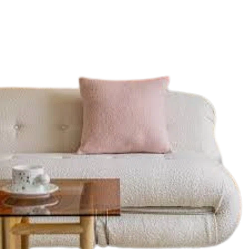 Estilo Living Square Boucle Throw Pillow Covers