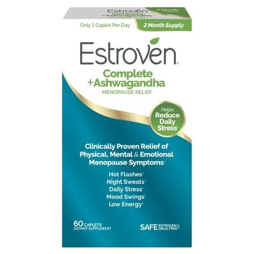 Estroven Complete + Ashwagandha Menopause Relief