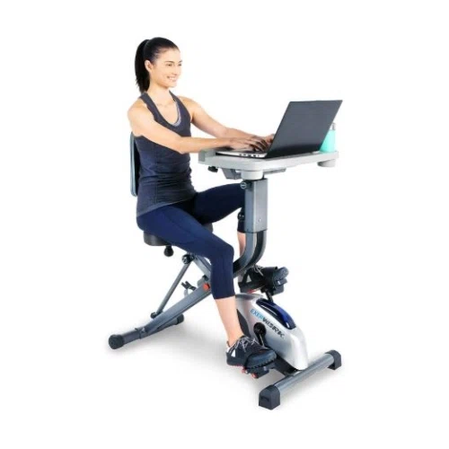 Exerpeutic Folding Exercise Desk Bike