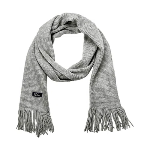 Falari Men Solid Knitted Winter Scarf