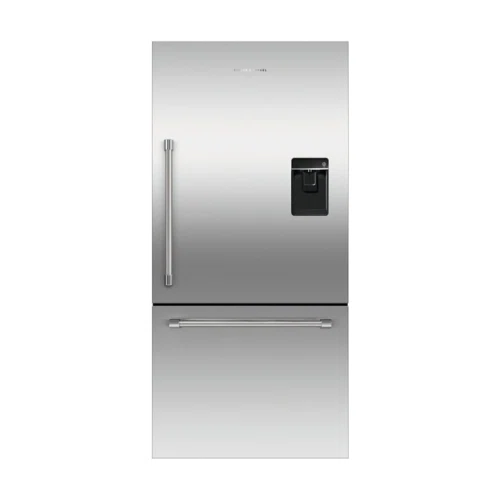 Fisher & Paykel 17.1 Cu. Ft. Bottom-Freezer Counter-Depth ActiveSmart Refrigerator Ice Water