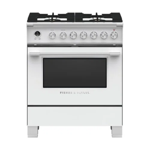 Fisher & Paykel 3.5 Cu. Ft. Self-Cleaning Freestanding Dual Fuel Convection Range