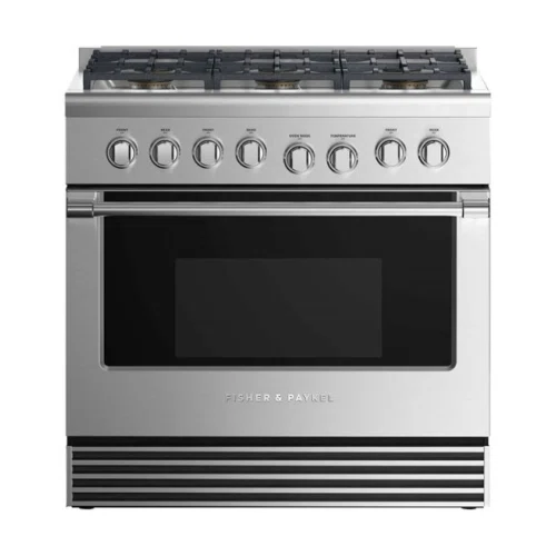 Fisher & Paykel 4.8 Cu. Ft. Self-Cleaning Freestanding Dual Fuel Convection Range