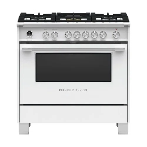 Fisher & Paykel 4.9 Cu. Ft. Self-Cleaning Freestanding Dual Fuel Convection Range