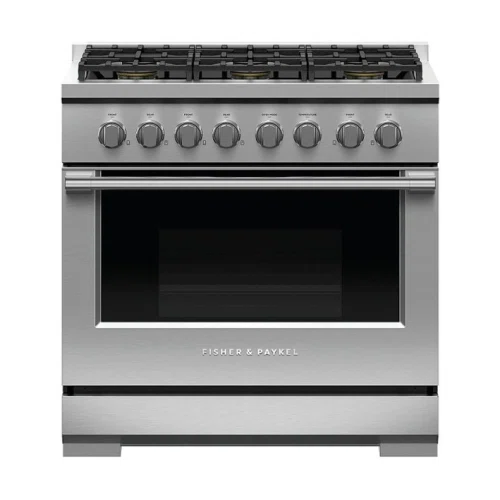 Fisher & Paykel Professional 36 inch 6 Burner Gas Range