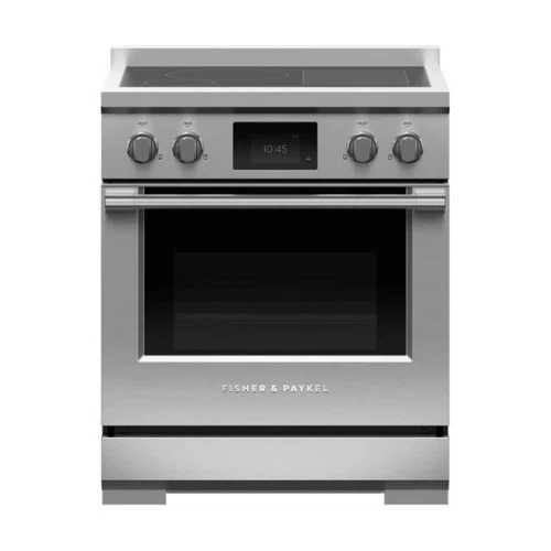 Fisher & Paykel Professional 4.0 Cu. Ft. Freestanding Electric Induction True Convection Range with Self-Cleaning