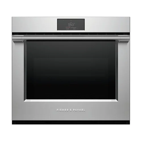 Fisher & Paykel Series 9 Professional 30 in 4.1 cu ft Built-in Single Electric Convection Wall Oven 17 Function Self-cleaning