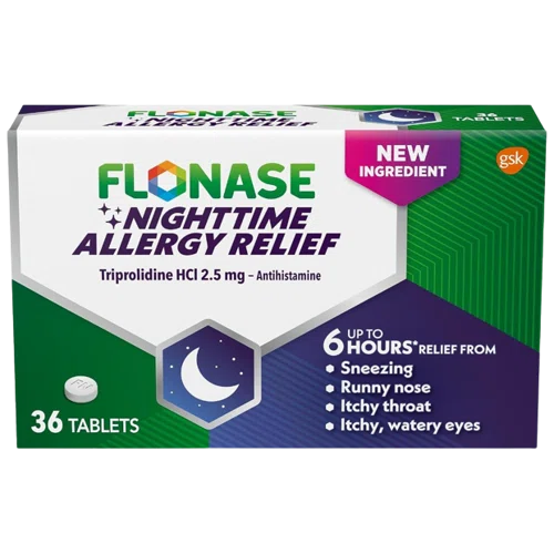 Flonase Nighttime Allergy Relief Tablets