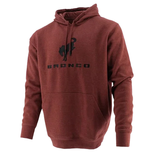Ford Bronco Men's Embroidered Hooded Pullover Fleece