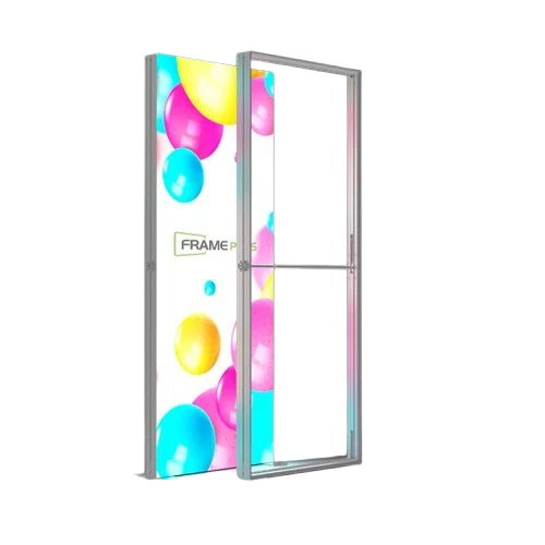 Frame Plus 1000mm LED Lightbox with SEG Graphics White Frame