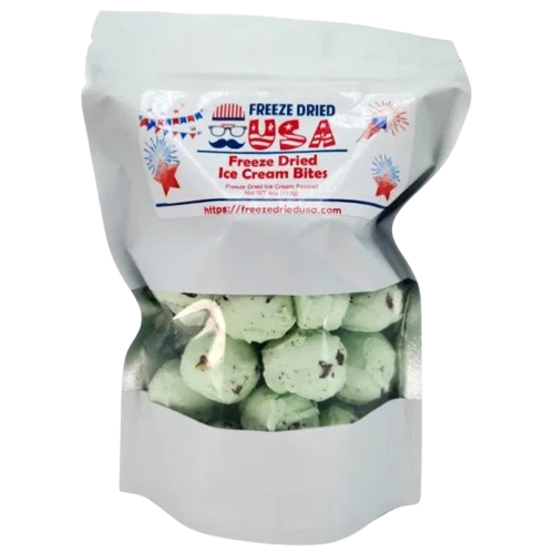 Freeze Dried USA Chocolate Mint Ice Cream Bites 