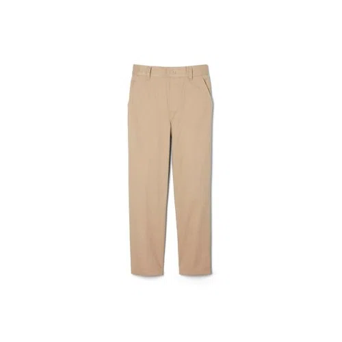 French Toast Boys’ Pull-On Relaxed Fit Stretch Twill Pant